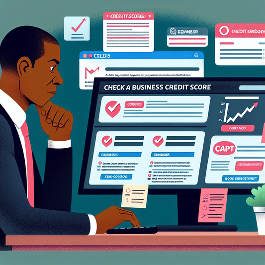 how to check business credit score