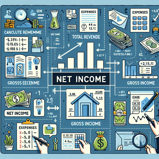 how to find net income