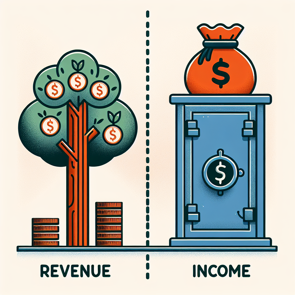 revenue vs income